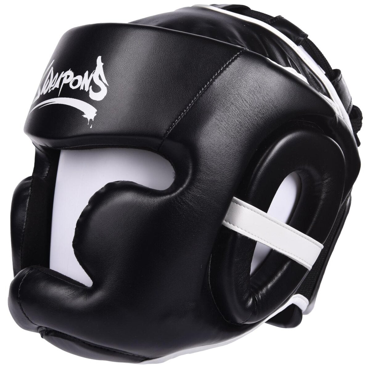 8 WEAPONS Head Guard, Unlimited, black-white