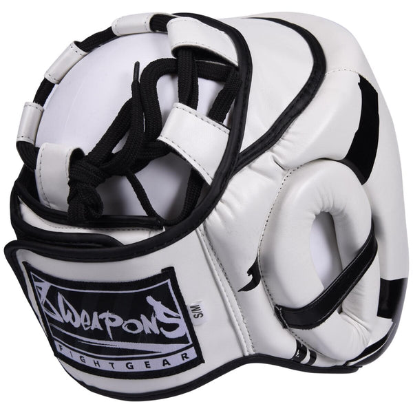8 WEAPONS Head Guard, Unlimited, white-black