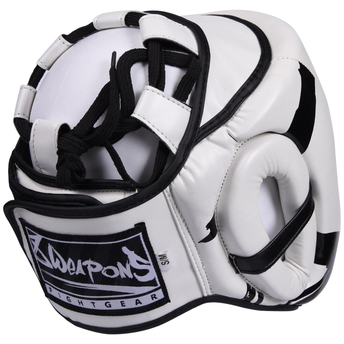 8 WEAPONS Head Guard, Unlimited, white-black