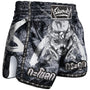 8 WEAPONS Muay Thai Shorts, Bone Island, black