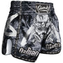 8 WEAPONS Muay Thai Shorts, Bone Island, black