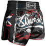 8 WEAPONS Muay Thai Shorts, Cut like a Blade 2.0, black