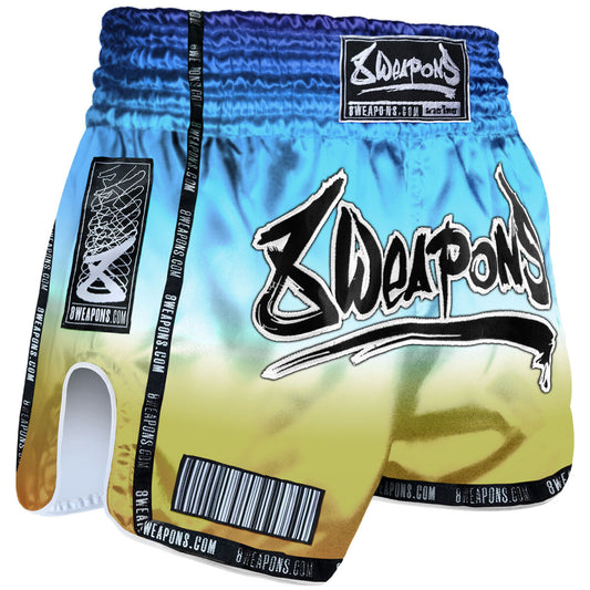 8 WEAPONS Muay Thai Shorts, Vivo Sunrise