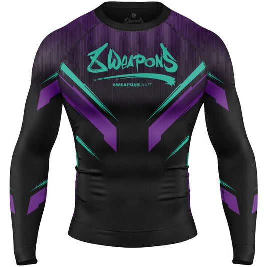 8 WEAPONS Rashguard, Shift, cyber