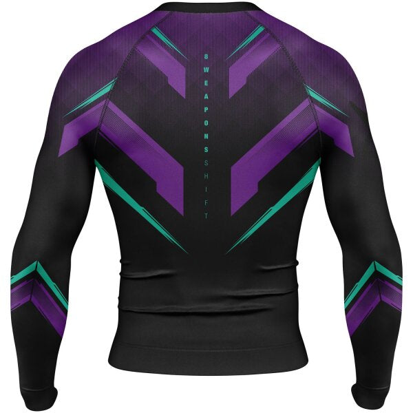 8 WEAPONS Rashguard, Shift, cyber