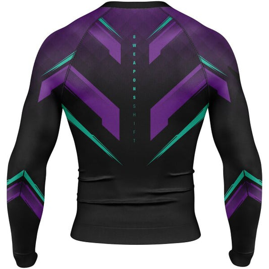 8 WEAPONS Rashguard, Shift, cyber