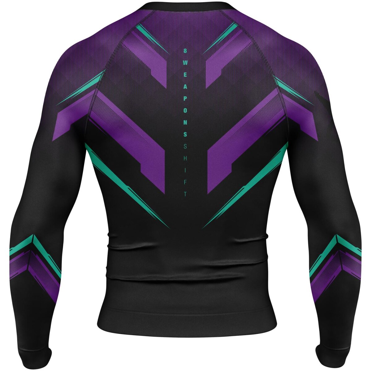 8 WEAPONS Rashguard, L/S, Shift, cyber