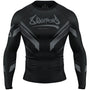 8 WEAPONS Rashguard, L/S, Shift, black-black