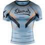 8 WEAPONS Rashguard, S/S, Shift, ice-grey-orange