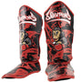 8 WEAPONS Shin Guards, Kids, Joe, black-red