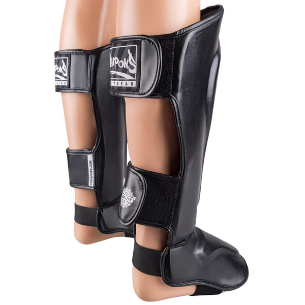 8 WEAPONS Shin Guard, Pure, black