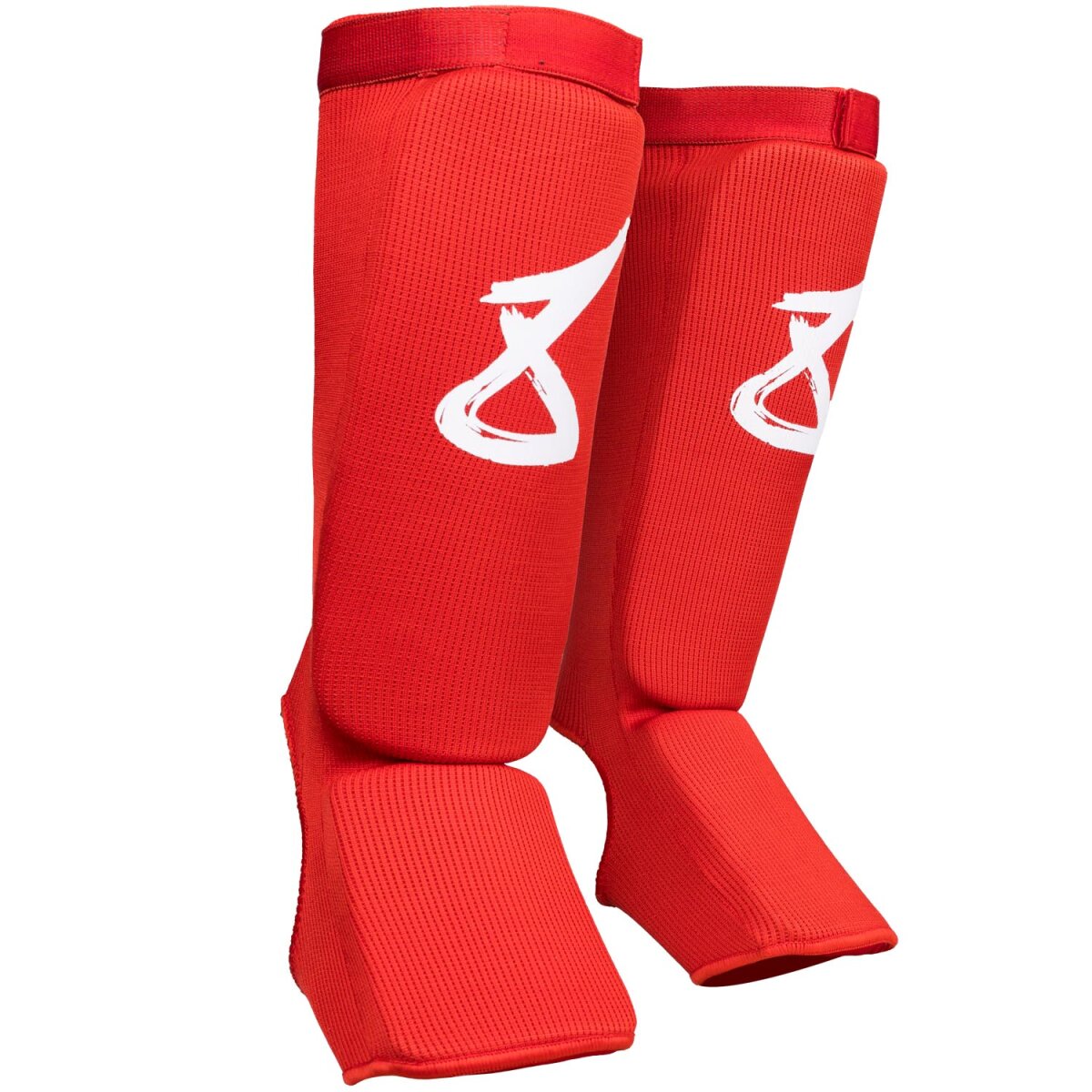 8 WEAPONS Shin Guards, S8, red