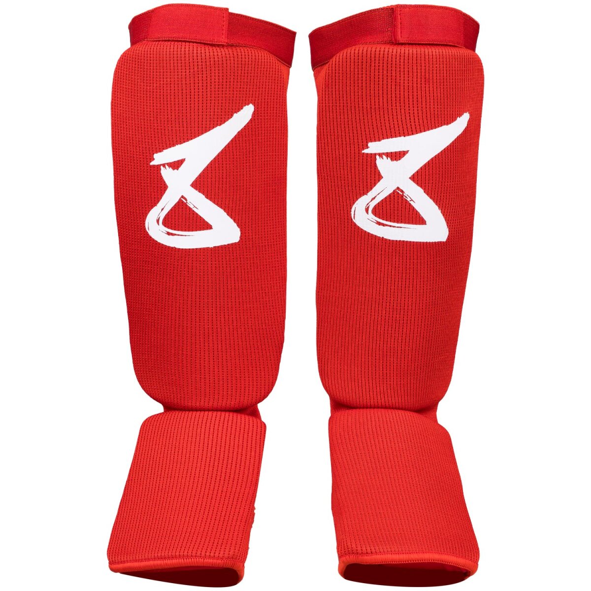 8 WEAPONS Shin Guards, S8, red