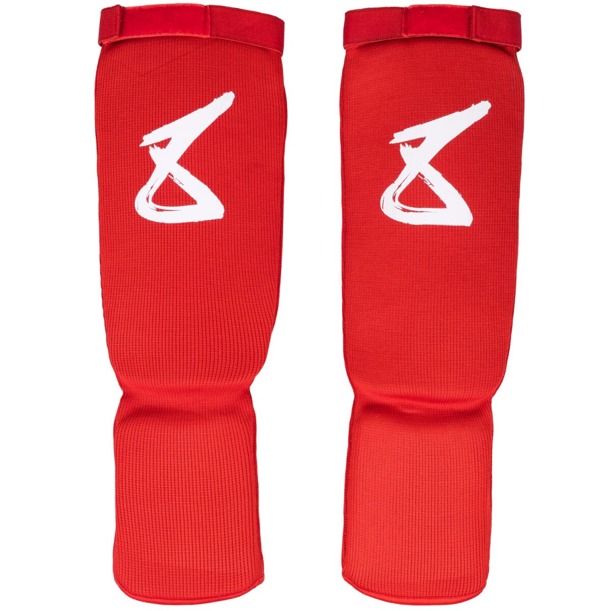 8 WEAPONS Shin Guards, S8, red