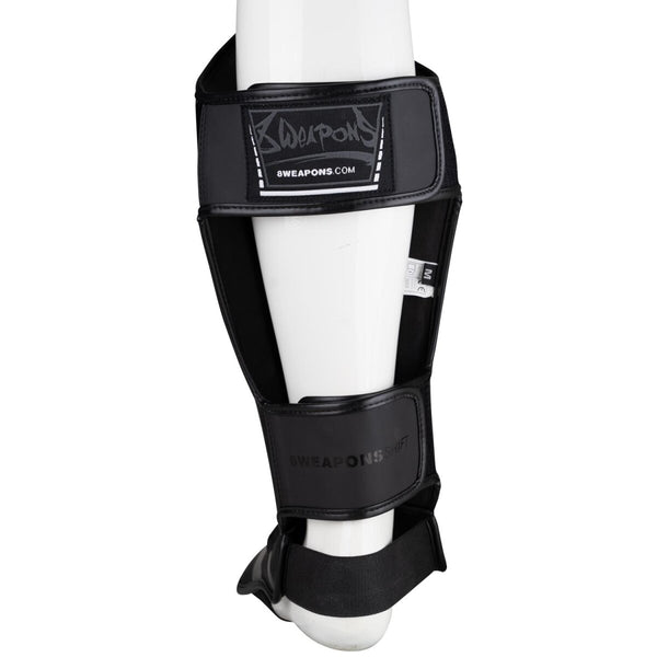 8 WEAPONS Shin Guards, Shift, black-black