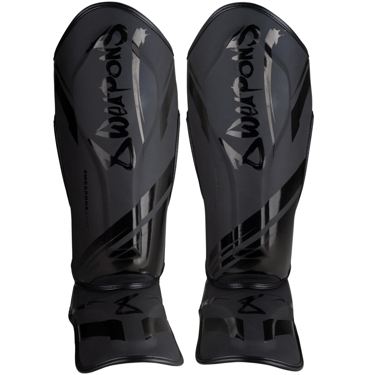 8 WEAPONS Shin Guards, Shift, black-black