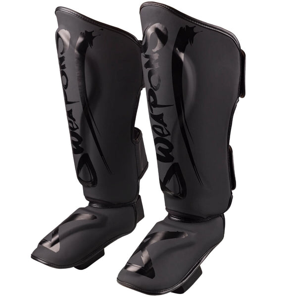 8 WEAPONS Shin Guards, Unlimited 2.0, black-black