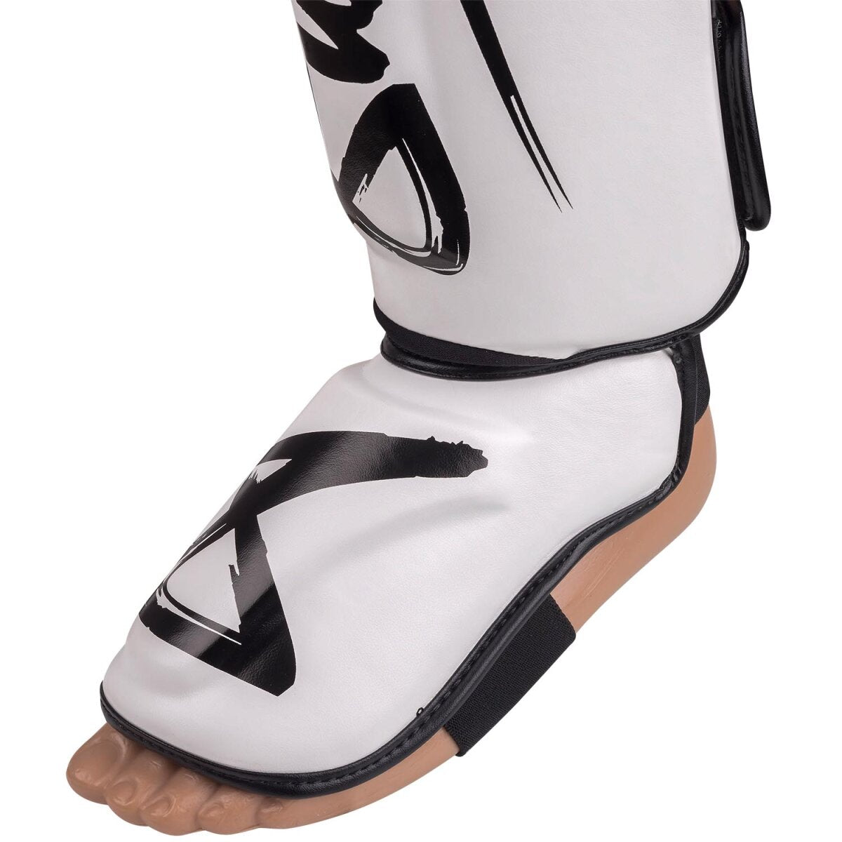 8 WEAPONS Shin Guards, Unlimited 2.0, white-black