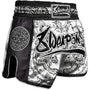 8 WEAPONS Shorts, Carbon, Sak Yant Tigers, white