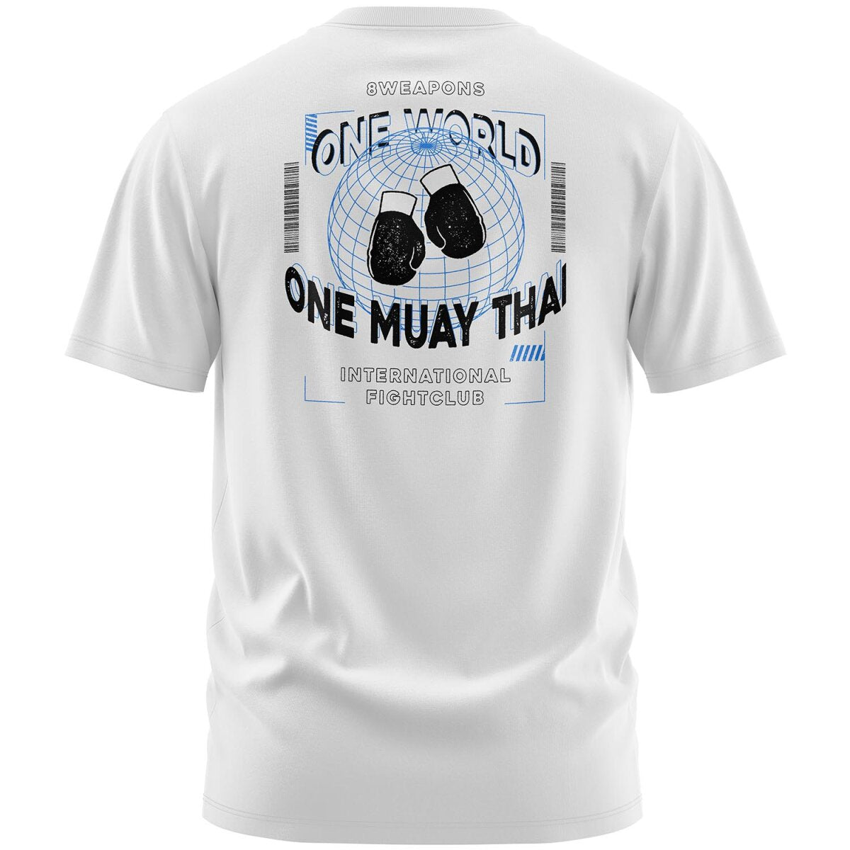 8 WEAPONS T-Shirt, 1W1MT Oversize, white