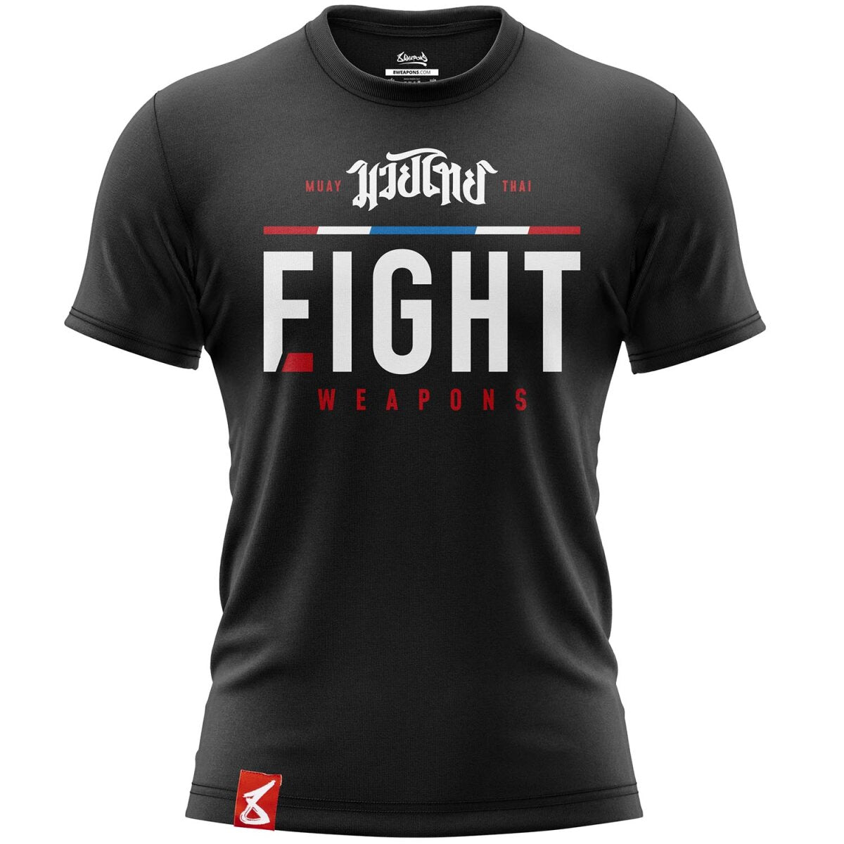 8 WEAPONS T-Shirt, The Fight, black