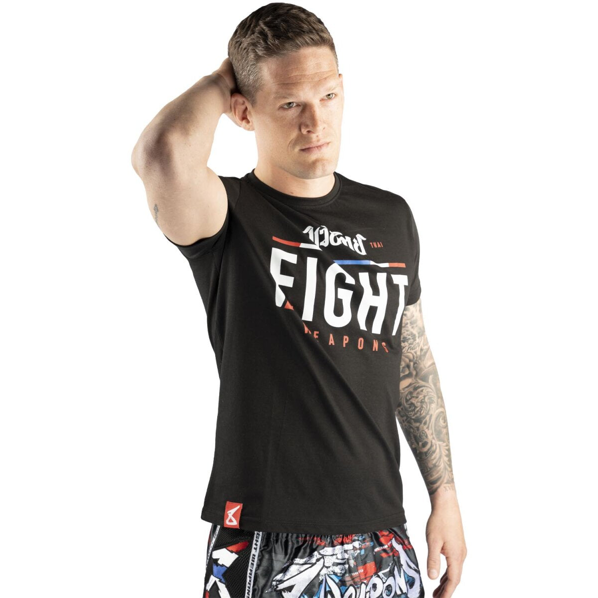8 WEAPONS T-Shirt, The Fight, black
