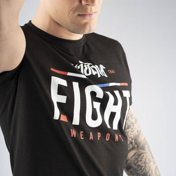 8 WEAPONS T-Shirt, The Fight, black