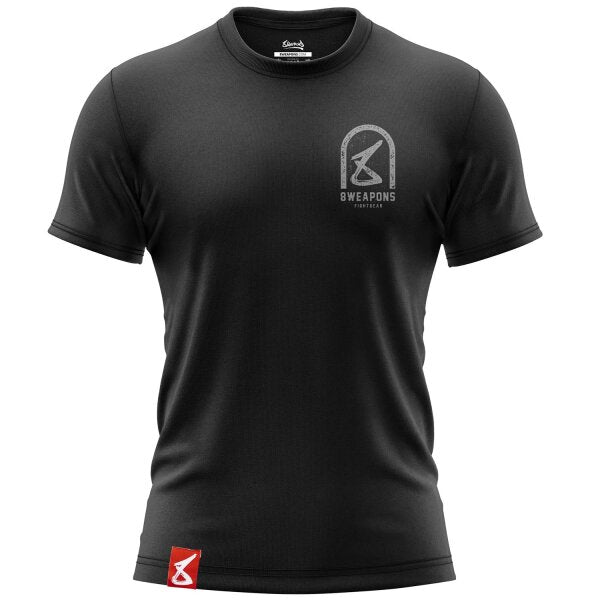 8 WEAPONS T-Shirt, Tombstone, Black