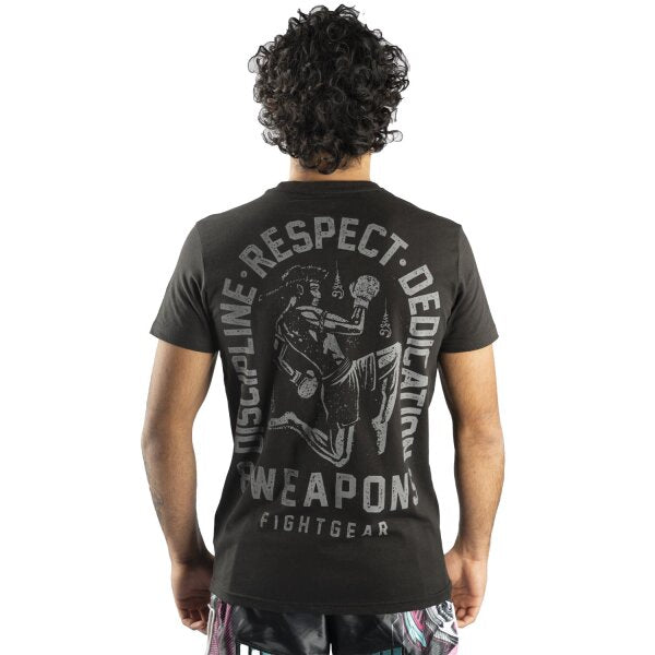 8 WEAPONS T-Shirt, Tombstone, Black