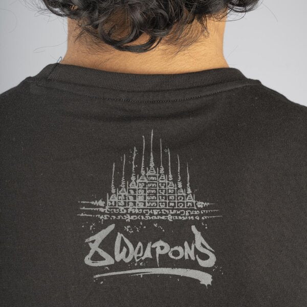 8 WEAPONS T-Shirt, Yantra, Black