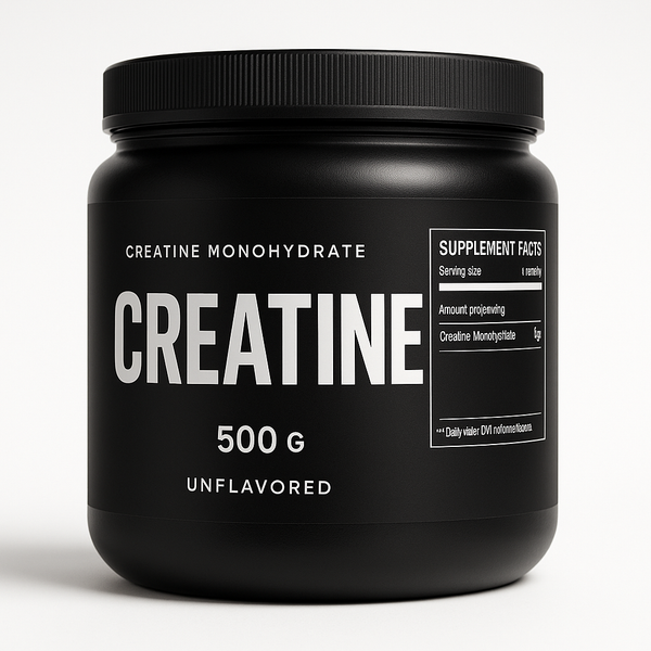 A tub of creatine