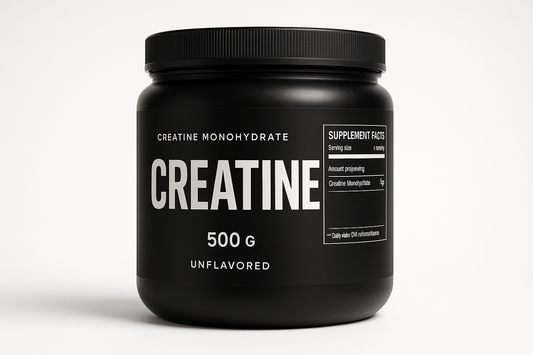 A tub of creatine