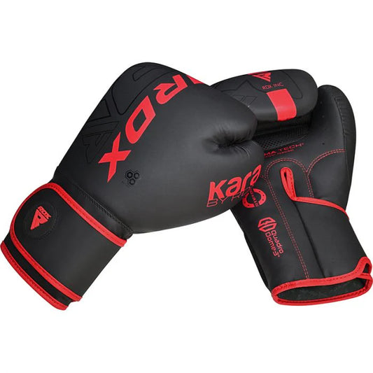 RDX F6 Kara Boxing Training Gloves Matte Red