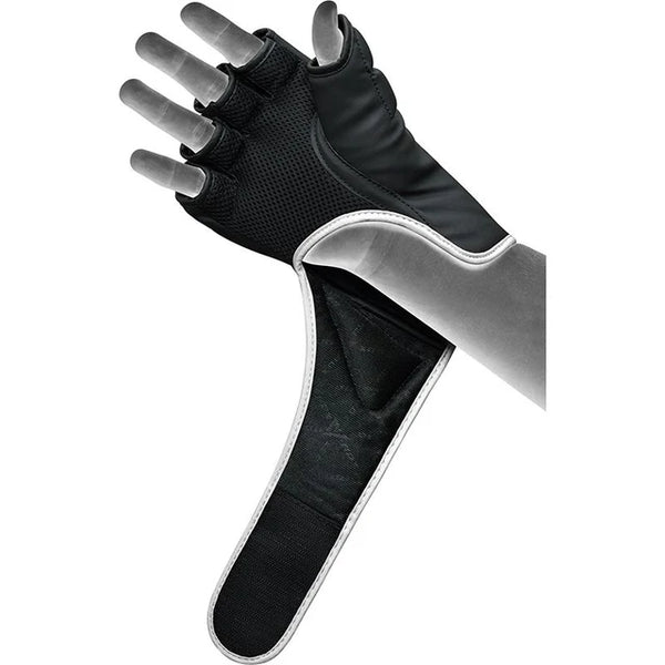 RDX F6 KARA MMA Grappling Gloves Matte White