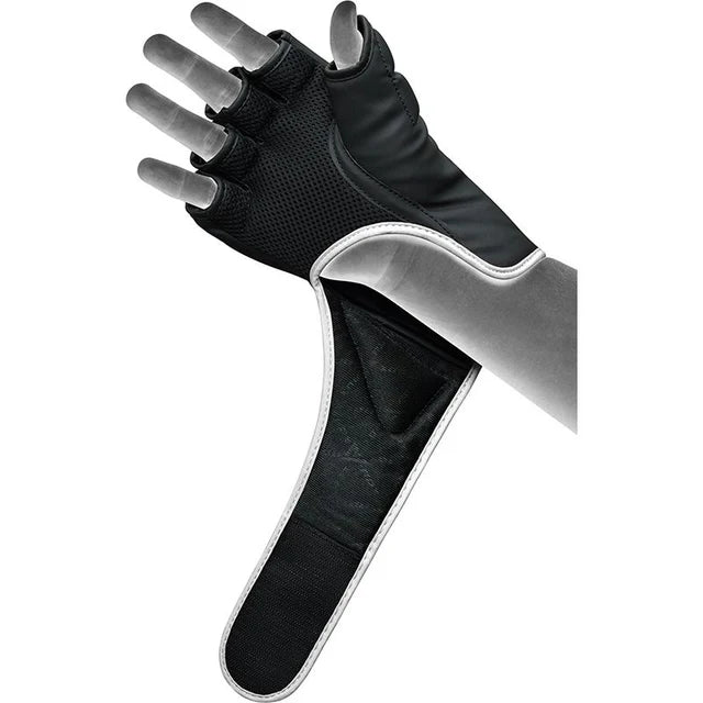 RDX F6 KARA MMA Grappling Gloves Matte White