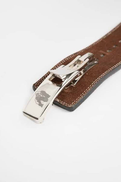 Gorilla Wear 4 Inch Leather Lever Belt