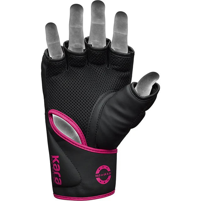 RDX F6 KARA MMA Grappling Gloves Matte Pink