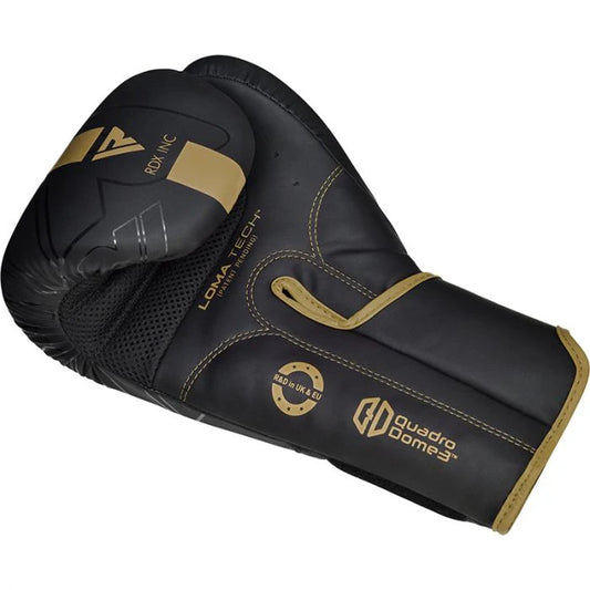 RDX F6 Kara Boxing Training Gloves Golden