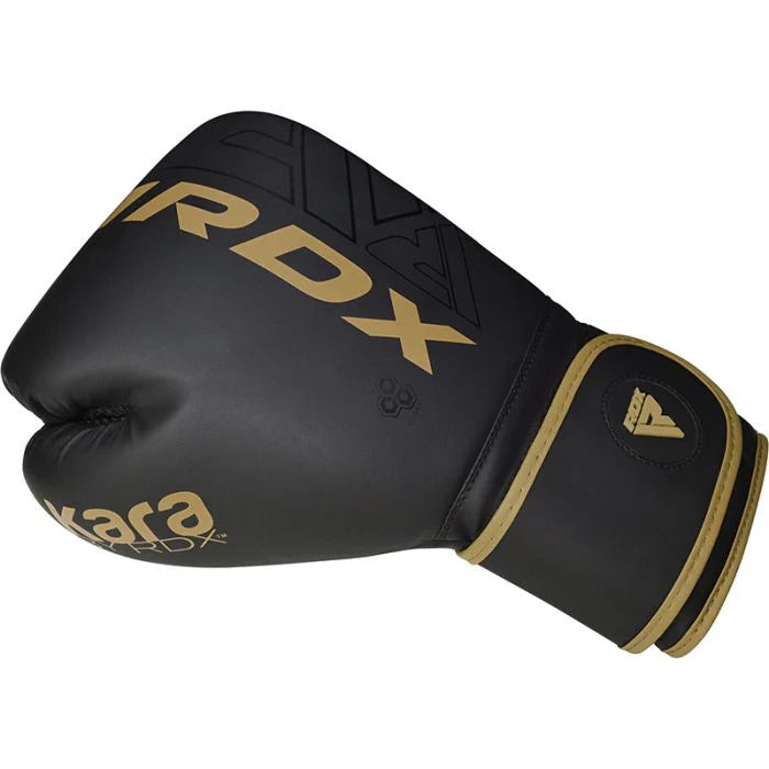 RDX F6 Kara Boxing Training Gloves Golden