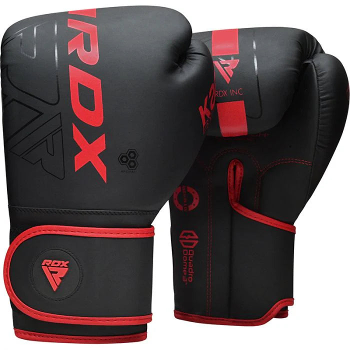 RDX F6 Kara Boxing Training Gloves Matte Red