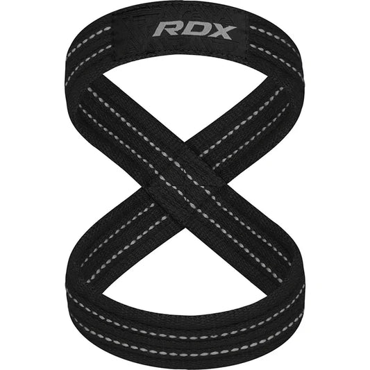 RDX weight lifting 8 Figure Strap Black/White
