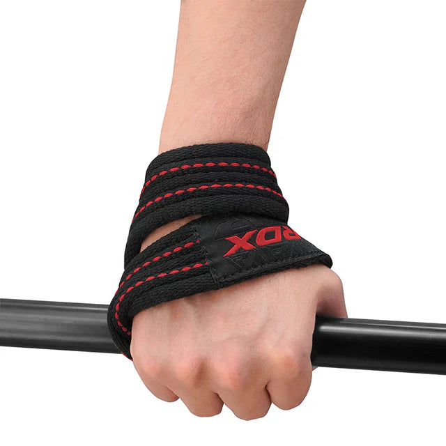 RDX weight lifting 8 Figure Strap Black/Red