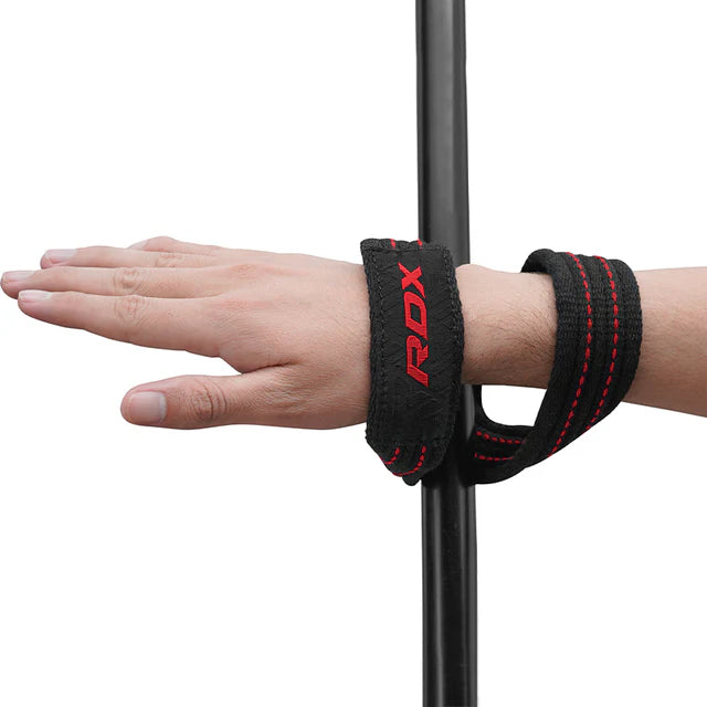 RDX weight lifting 8 Figure Strap Black/Red