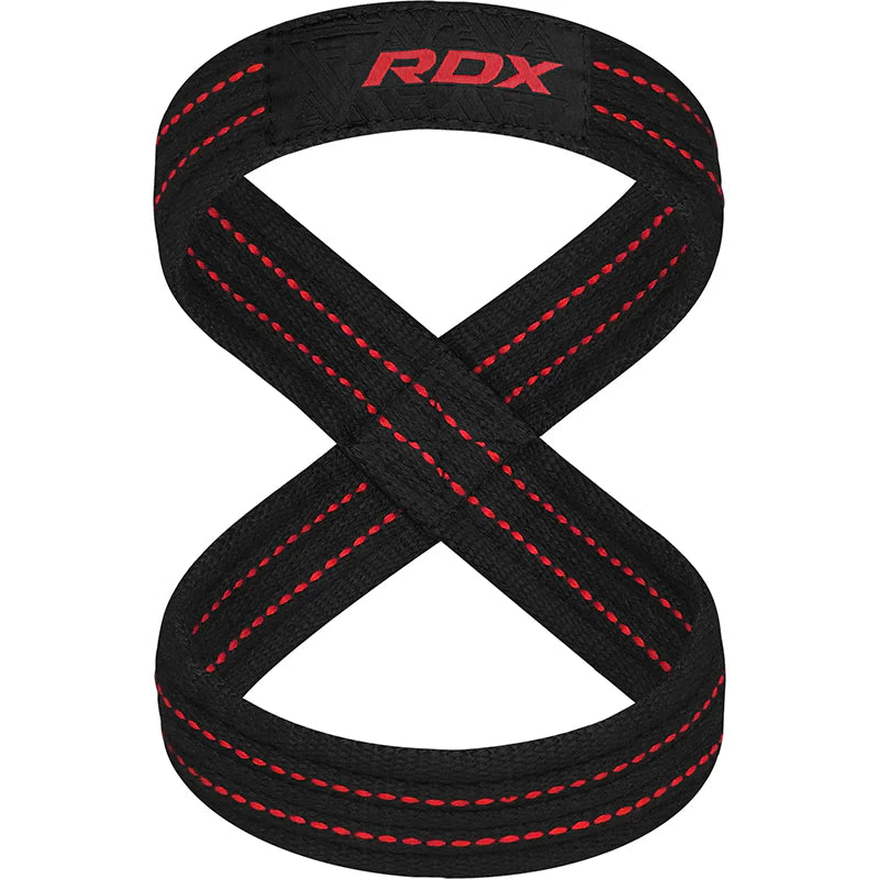 RDX weight lifting 8 Figure Strap Black/Red
